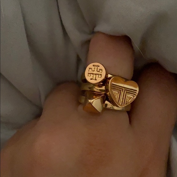 LAST SET! Tory Burch ring set. - Picture 4 of 4
